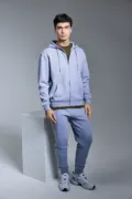 Anthem Studio Zipped Hoodie AM102 worn by a model
