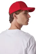 K-Up Oekotex Certified 6 Panels Cap KP108 worn by a model, photo 3