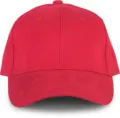 K-Up Oekotex Certified 6 Panels Cap KP108 in Red