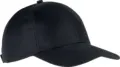K-Up Polyester Cap - 6 Panels KP156 in Black
