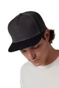 K-Up Snapback Cap - 5 Panels KP159 worn by a model, photo 2