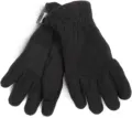 K-Up Thinsulate Polar-Fleece Gloves KP427 in Black