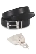 K-Up Leather Belt - 30MM KP809 worn by a model