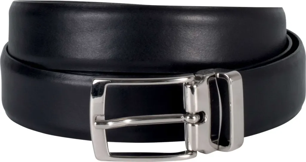K-Up Leather Belt - 30MM KP809 in Black