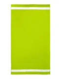 Olima Velour Beach Towel OLV4000 in Citrus Green