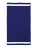 Olima Velour Beach Towel OLV4000 in Marine Blue