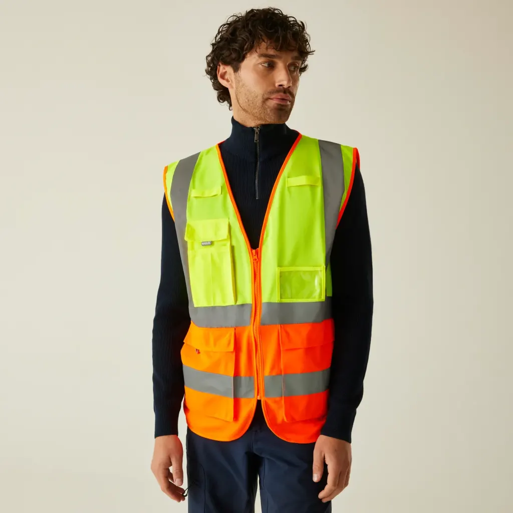 Regatta Pro Executive Vest RETRS251 worn by a model