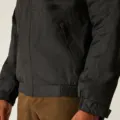 Regatta Dover Fleece Lined Bomber Jacket RETRW297 worn by a model, photo 5