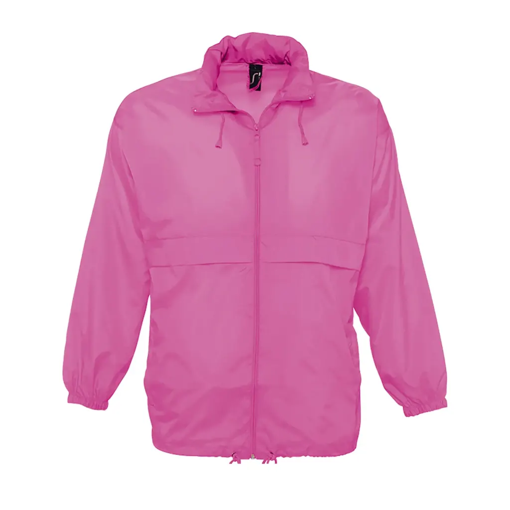 Sol's Surf - Unisex Water Repellent Windbreaker SO32000 worn by a model