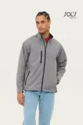 Sol's Relax - Men's Softshell Zipped Jacket SO46600 worn by a model
