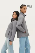 Sol's Relax - Men's Softshell Zipped Jacket SO46600 worn by a model, photo 5