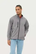 Sol's Relax - Men's Softshell Zipped Jacket SO46600 worn by a model, photo 6