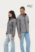 Sol's Roxy - Women's Softshell Zipped Jacket SO46800 worn by a model, photo 4