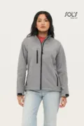 Sol's Roxy - Women's Softshell Zipped Jacket SO46800 worn by a model