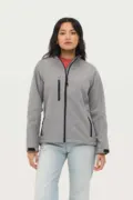 Sol's Roxy - Women's Softshell Zipped Jacket SO46800 worn by a model, photo 5