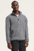 Sol's North Men - Zipped Fleece Jacket SO55000 worn by a model