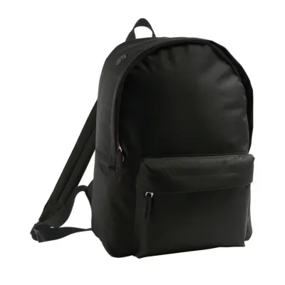 Sol's Rider - 600D Polyester Rucksack SO70100 in Black