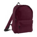 Sol's Rider - 600D Polyester Rucksack SO70100 in Burgundy