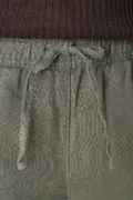 Spasso Eco-Friendly Ladies' Linen Washed Effect Trousers SP733 worn by a model, photo 4