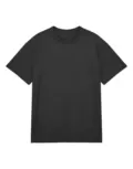 True Blanks Mens Boxy Tee TB02M031 in Black