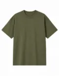 True Blanks Mens Boxy Tee TB02M031 in Olive Green