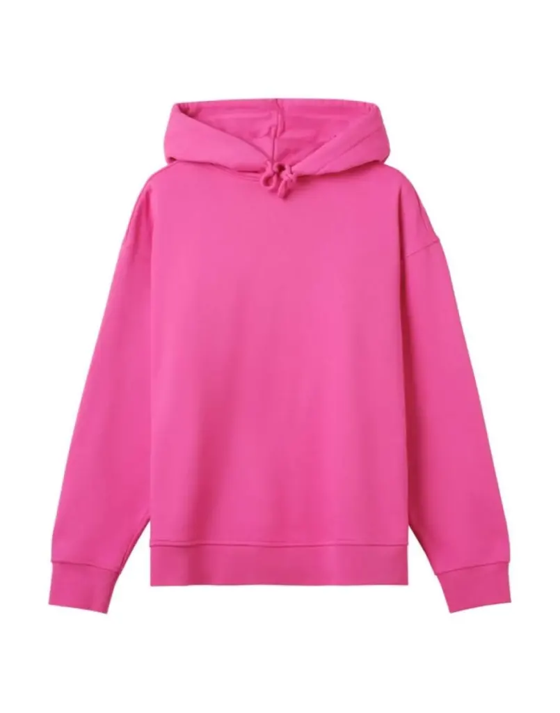 True Blanks Womens Oversized Hoodie TB02W011 in Hyper Pink