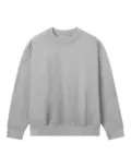 True Blanks Womens Oversized Sweatshirt TB02W020 in Grey Melange