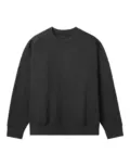 True Blanks Womens Oversized Sweatshirt TB02W020 in Off Black