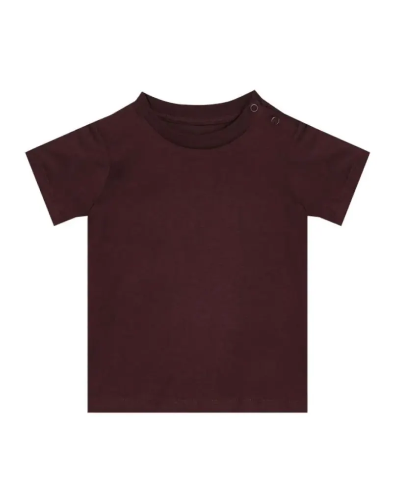 True Blanks Baby Tee TB03B030 in Maroon