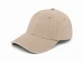 True Blanks Cotton Twill Cap TB04A090 in Washed Oatmeal