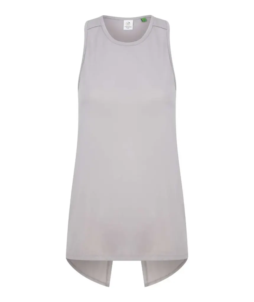 Tombo Ladies' Open Back Vest TOTL507 in Light Grey