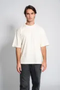 Vesti Jersey Max - Short Sleeve Crew Neck T Shirt VE645T worn by a model