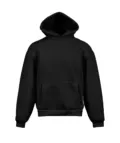 Vesti Boxy - Soft Hooded Sweatshirt VE889T in Black
