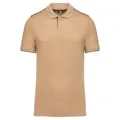 Designed To Work Men's Short-Sleeved Contrasting Daytoday Polo Shirt WK270 worn by a model, photo 3