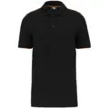 Designed To Work Men's Short-Sleeved Contrasting Daytoday Polo Shirt WK270 worn by a model, photo 5