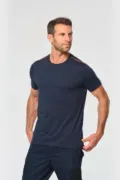 Designed To Work Men's Short-Sleeved Daytoday T-Shirt WK3020 worn by a model