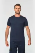 Designed To Work Men's Short-Sleeved Daytoday T-Shirt WK3020 worn by a model, photo 4