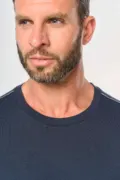 Designed To Work Men's Short-Sleeved Daytoday T-Shirt WK3020 worn by a model, photo 5