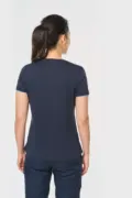 Designed To Work Ladies Short-Sleeved Daytoday T-Shirt WK3021 worn by a model, photo 4