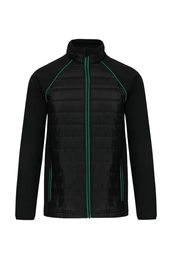 Designed To Work Unisex Dual-Fabric Daytoday Jacket WK6147 in Black/Yellow